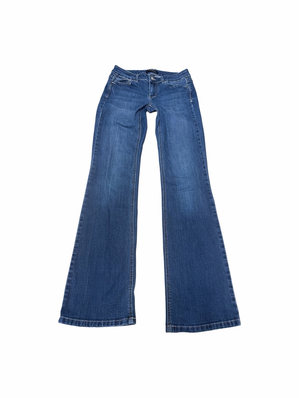 White House Black Market Blanc Flare Bootcut Jeans Size 2R